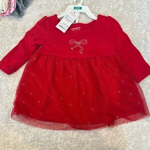 Carter's Vibrant Red Baby Outfit